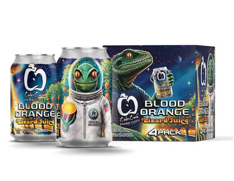 Blood Orange Lizard Juice | Cider Creek Hard Cider | Cider