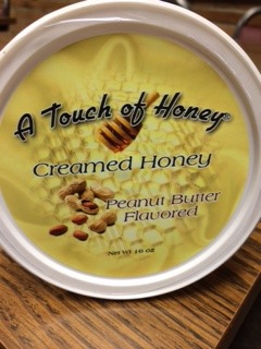 A Touch of Honey Peanut Butter Flavored Creamed Honey