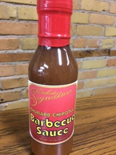 Rhubarb Chipotle BBQ Sauce