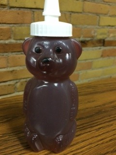 Chokecherry Flavored Honey Bear