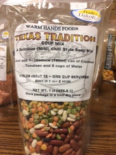 Warm Hands Foods Texas Tradition chili mix