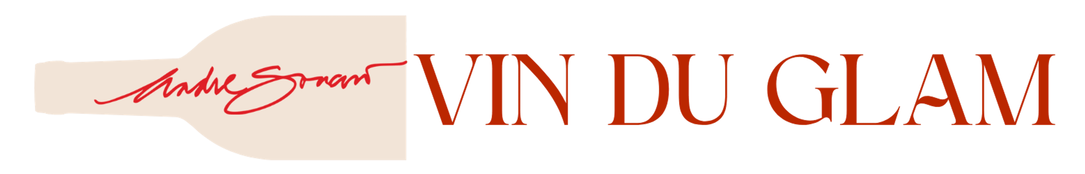 Logo for VIN DU GLAM