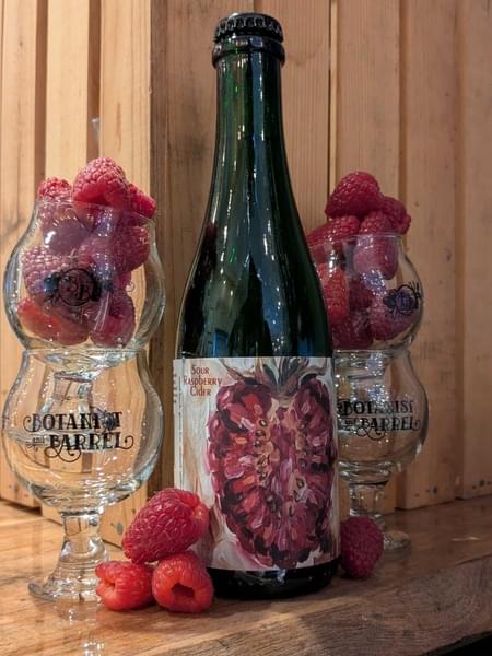 Unfiltered Raspberry Cider Sour Raspberry Cider | Botanist & Barrel | Cider | Vinoshipper