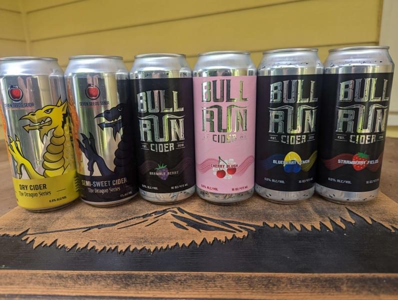 Take a Cider Journey Mixed 12 Pack/16oz Cans - Bull Run Cider/Seven Seeds Seidr