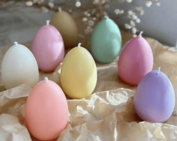 Mini Easter Egg Candle (1 candle)