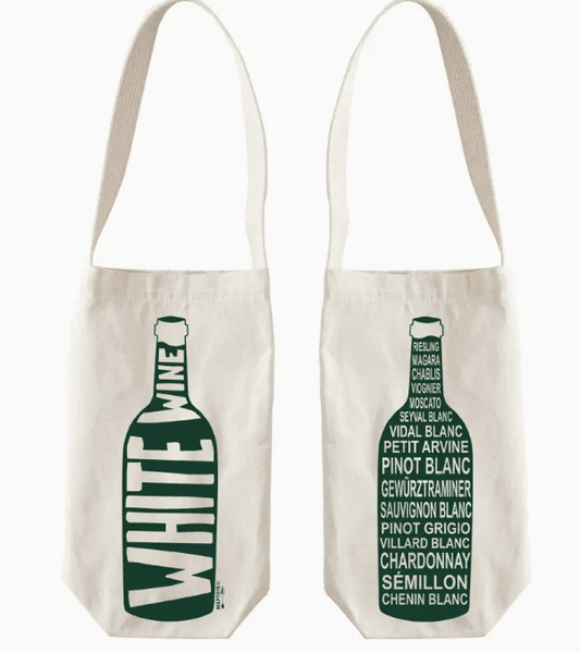 White Wine Bottle Tote