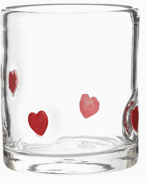 Hearts Cocktail Glass