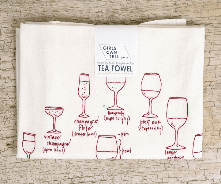 Wine Tea Towel