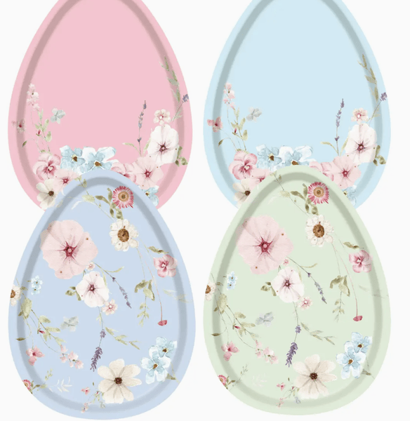 Easter Egg Paper Plates