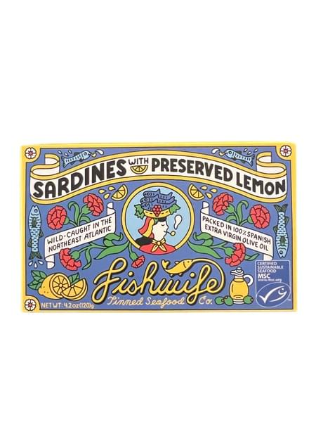 Sardines with Preserved Lemon