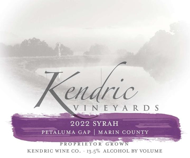 2022 Kendric Vineyards Syrah