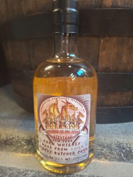 Dragons of the corn straight Corn Whiskey