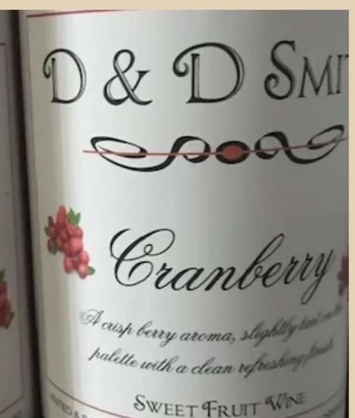 Cranberry Wine