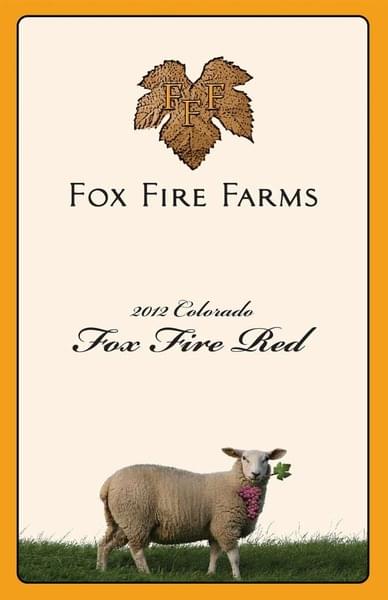 Fox Fire Red | Fox Fire Farms | Colorado Wines | Vinoshipper