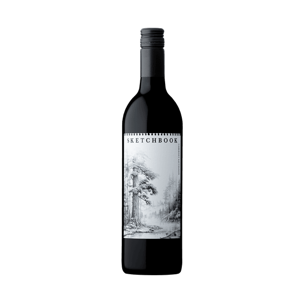 Bottle of 2024 Sketchbook Cabernet Sauvignon from Mendocino Wine Co.