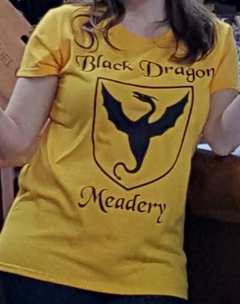 Ladies' Tee - Black Dragon Meadery, XL